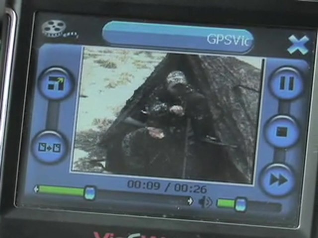 Vio&reg; eWalker&#153; 3 1/2&quot; Touch - screen GPS Navigator - image 9 from the video
